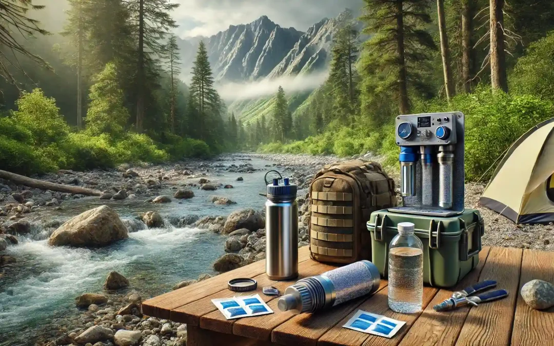 Filtration et purification d&rsquo;eau en nature