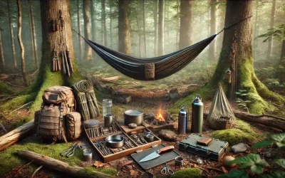 Matériel de bivouac et bushcraft: les essentiels
