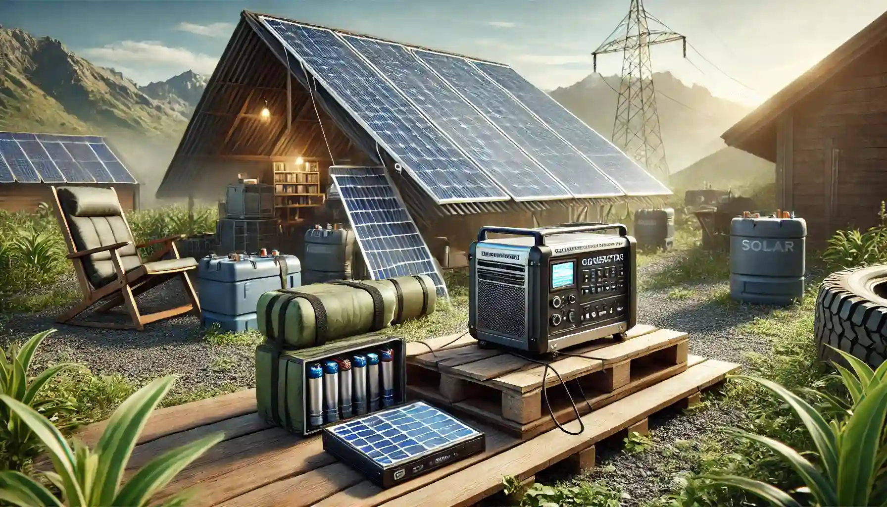 Utilisation d’un générateur solaire pour une alimentation électrique durable : énergie solaire et générateur