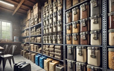 Equipements pour préparation et stockage
